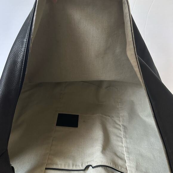 The Row Sling Pebbled-leather Shoulder Bag in Black 100% Authentic Rare - Picture 9 of 16